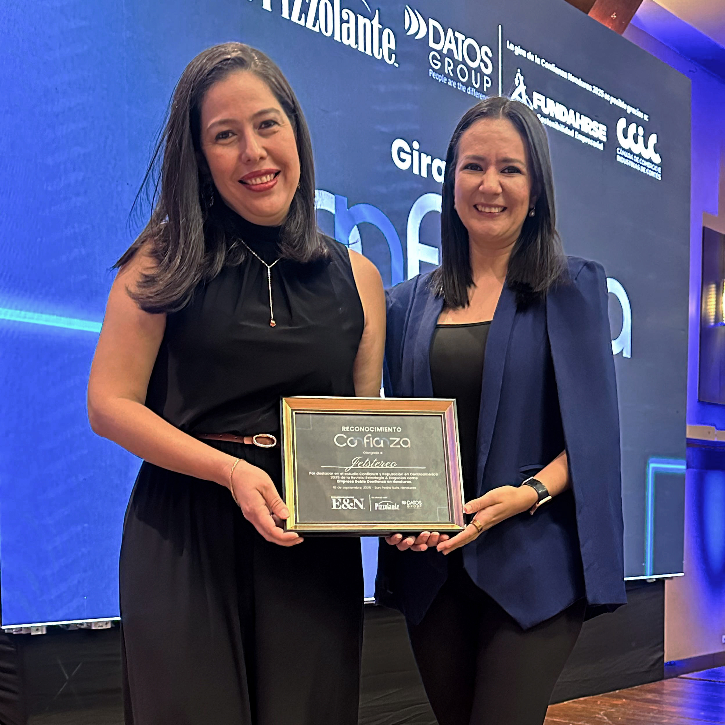 Jetstereo reconocido como Empresa de Alta Confianza en Honduras Jetstereo reconocido como Empresa de Alta Confianza en Honduras