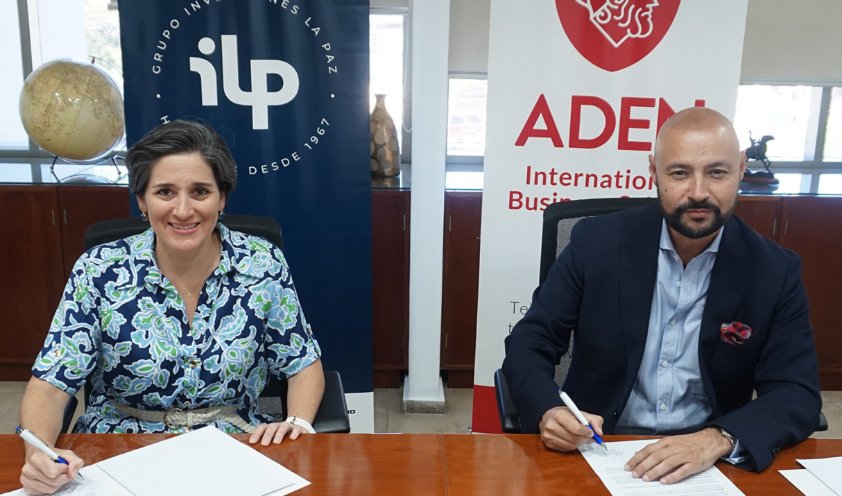 Grupo ILP firma convenio con ADEN University