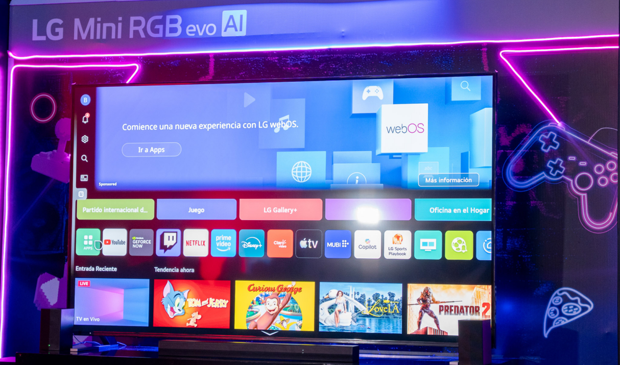 Jetstereo y LG presentan en Honduras una nueva generación de entretenimiento impulsada por inteligencia artificial