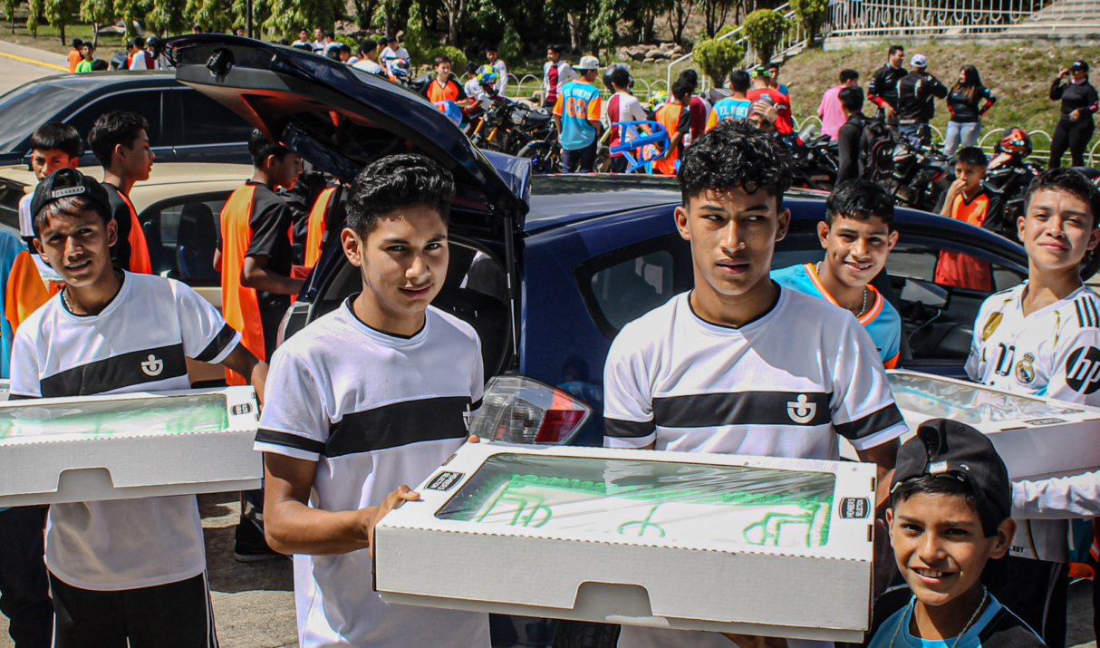 Yamaha y Samuraiders realizan jornada solidaria en beneficio de Villa de los Niños